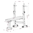 Banco de Supino Gallant Elite X (GBS1H01A-PT)